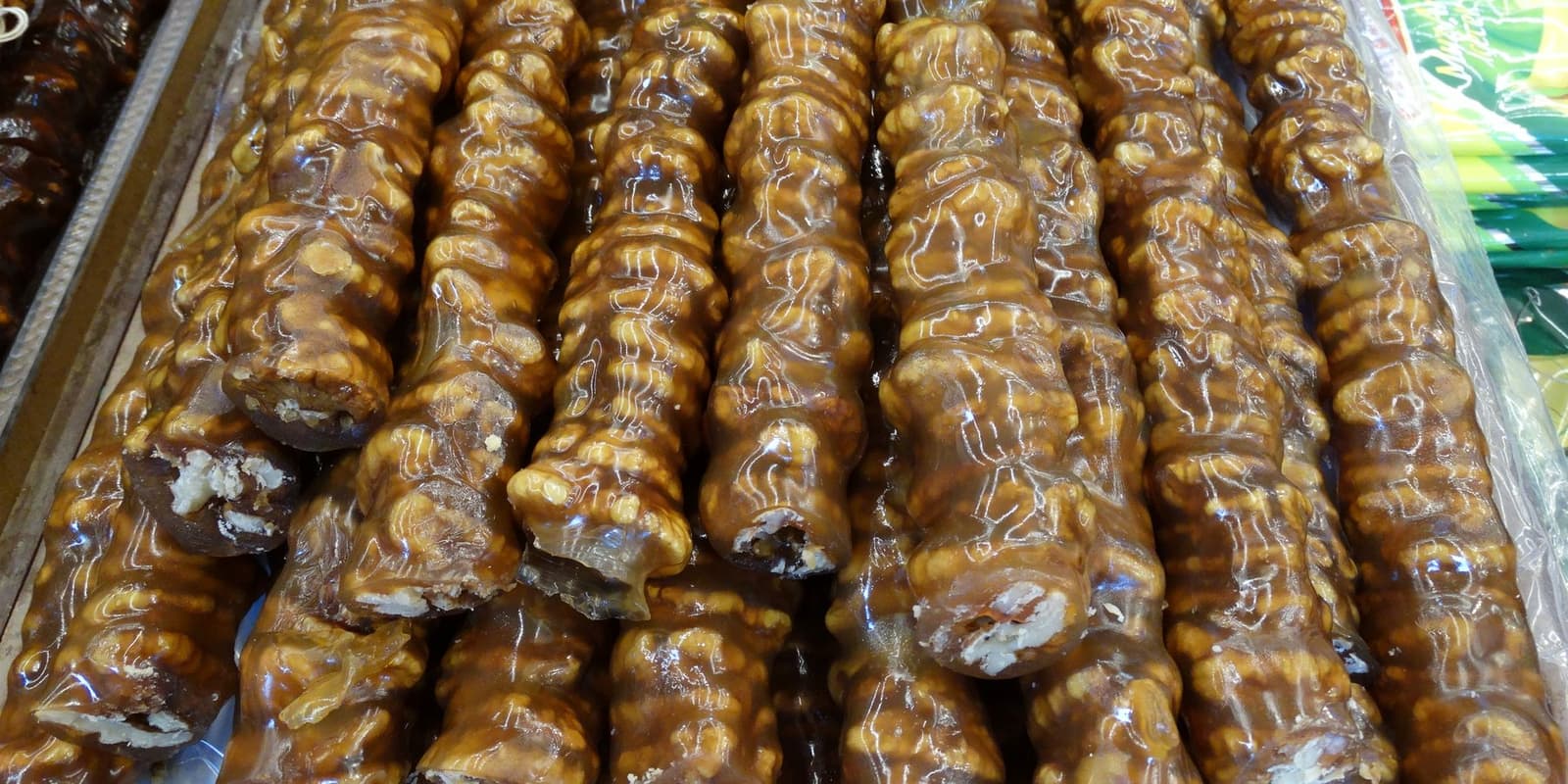 Fruit Leather & Walnut Sausage — Öz Kervan Kuruyemiş, Antalya