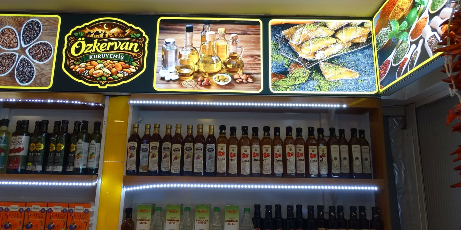 Olive Oil & Vinegar — Öz Kervan Kuruyemiş, Antalya